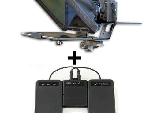 Pédales Airturn et Prompteur iPad